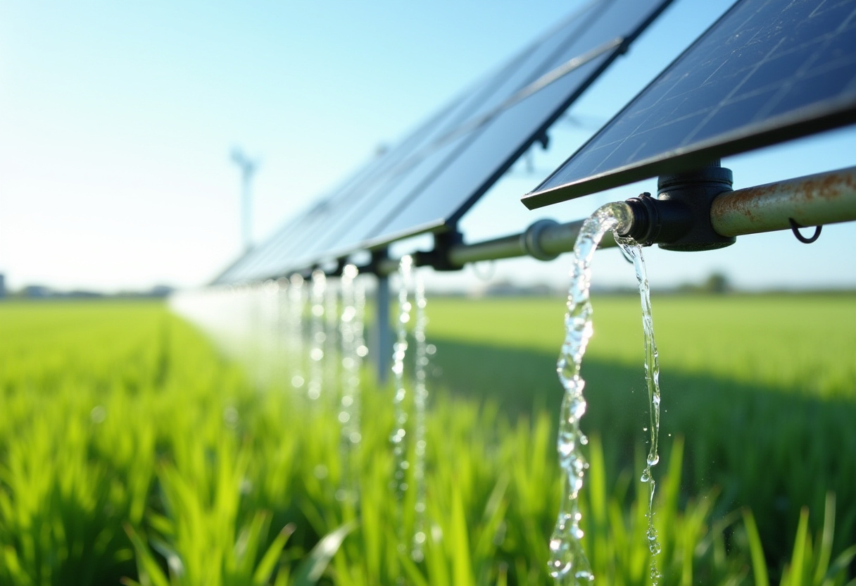 Solar-Powered Irrigation